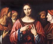 LUINI, Bernardino Christ among the Doctors Spain oil painting artist